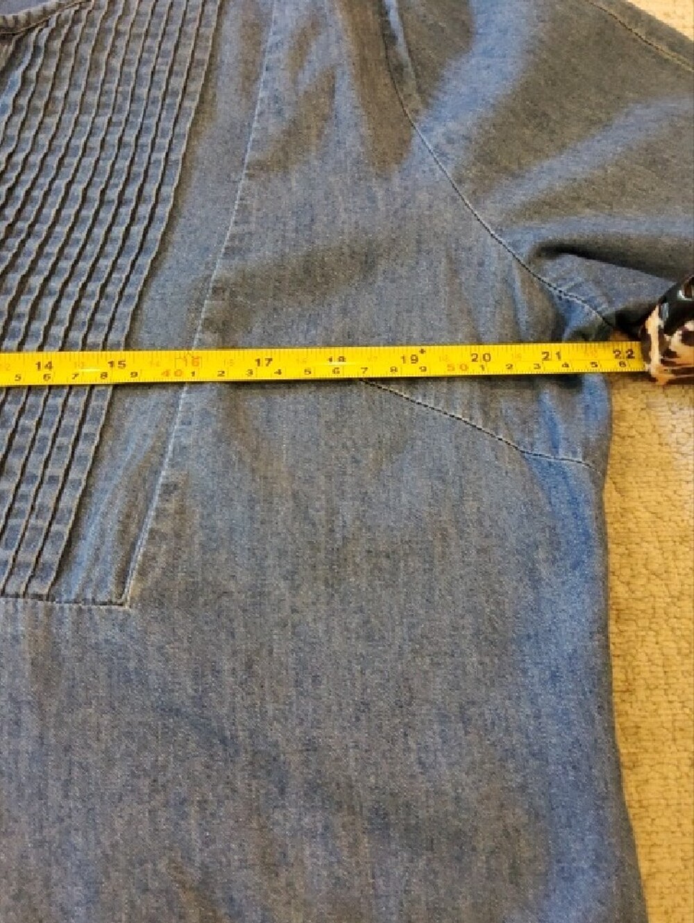 Reba Blue Denim Dress - Picture 7 of 7